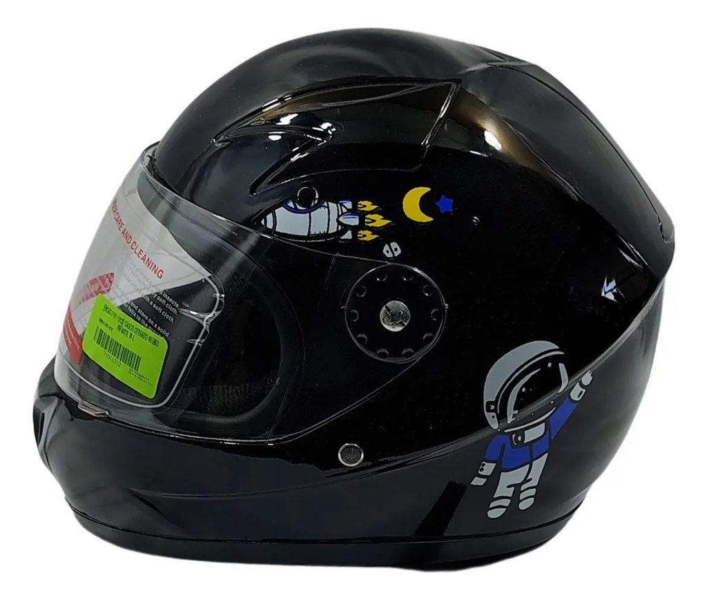 CASCO CERRADO ROSA INFANTIL