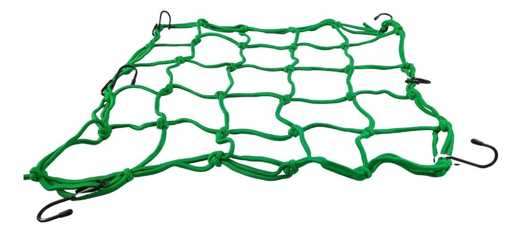 MALLA VERDE MULTIUSOS PARA MOTOCICLETA 4