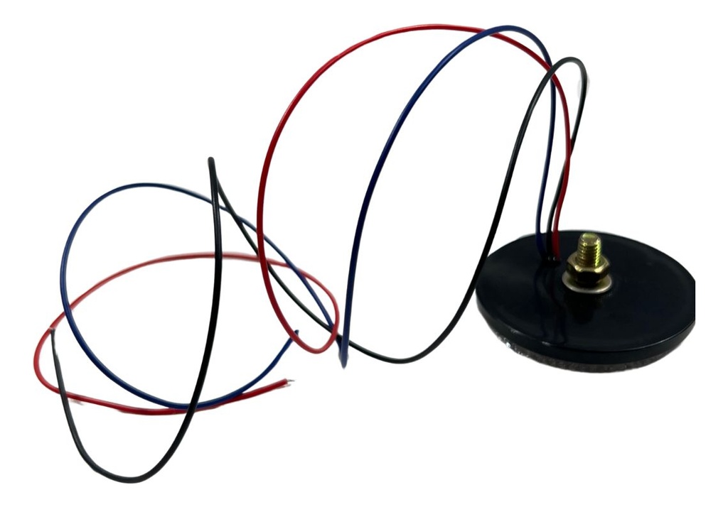 FARO LED REFLECTOR  BLANCO (REDONDO) LUZ ALTA Y BAJA