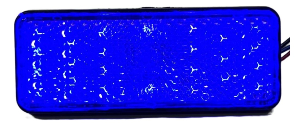 FARO LED REFLECTOR AMBAR (REDONDO) LUZ ALTA Y BAJA