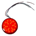 FARO LED REFLECTOR AMBAR (REDONDO) LUZ ALTA Y BAJA