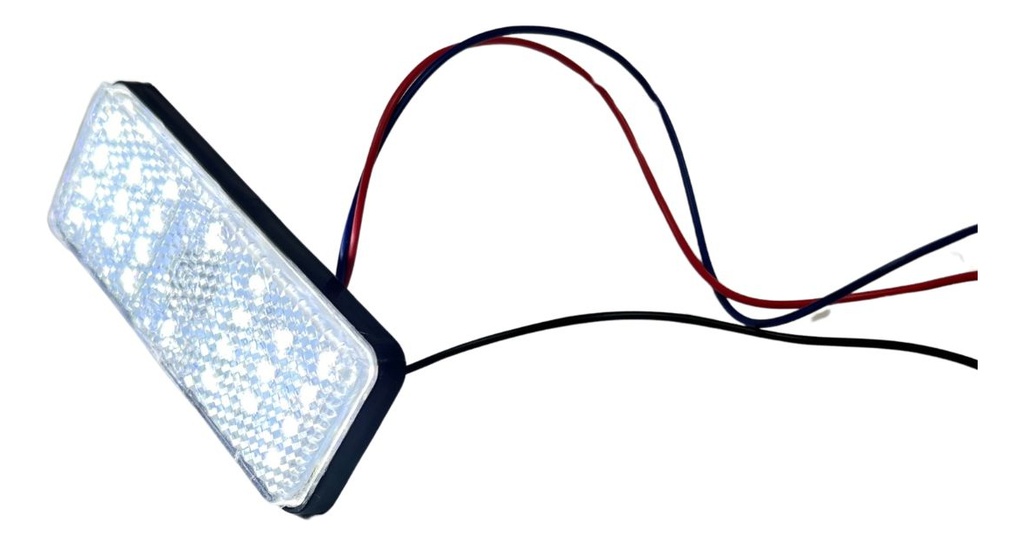 FARO LED REFLECTOR ROJO(REDONDO) LUZ ALTA Y BAJA