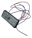 FARO LED REFLECTOR BLANCO (RECTANGULO) LUZ ALTA Y BAJA