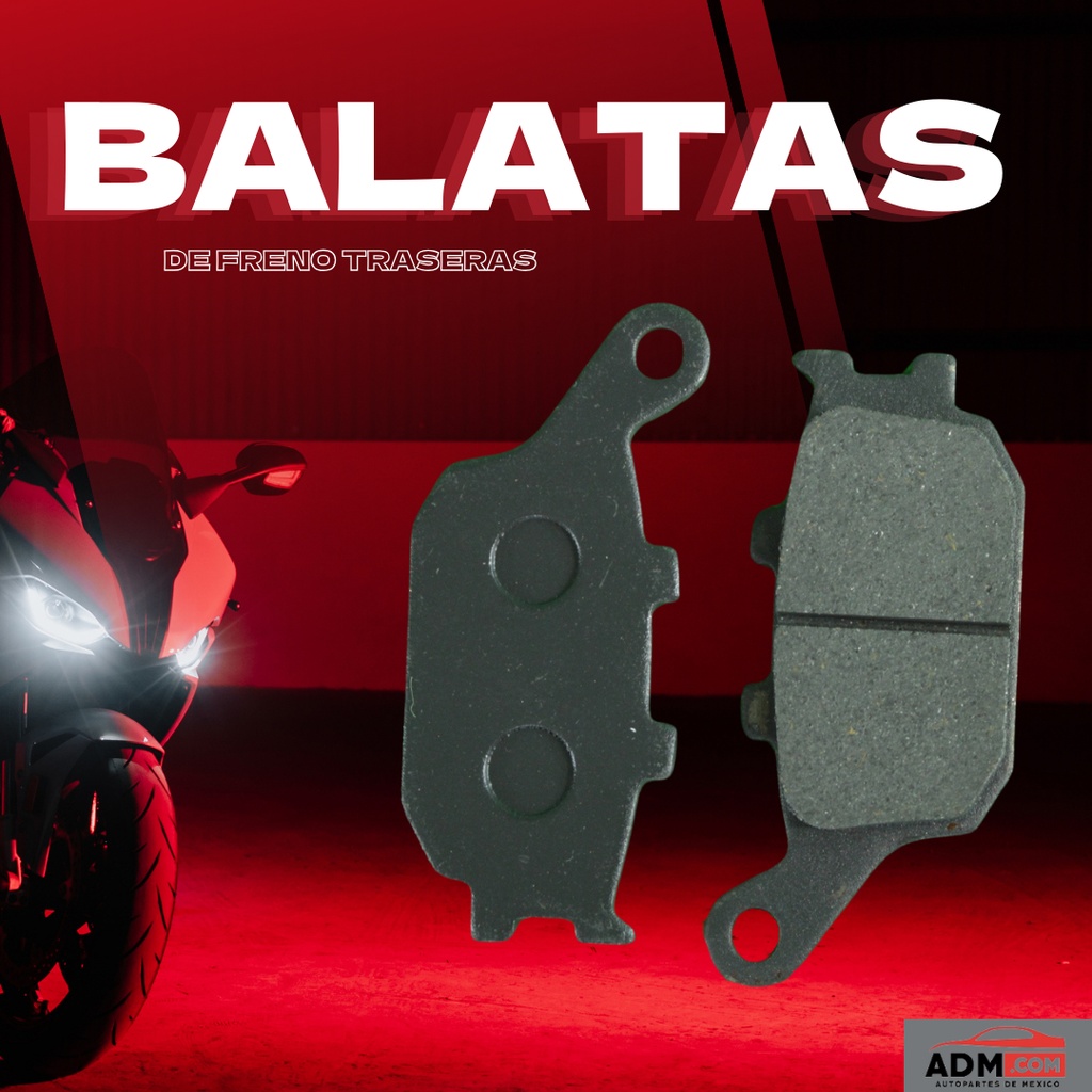 BALATA FRENO TRASERO HONDA CBR600