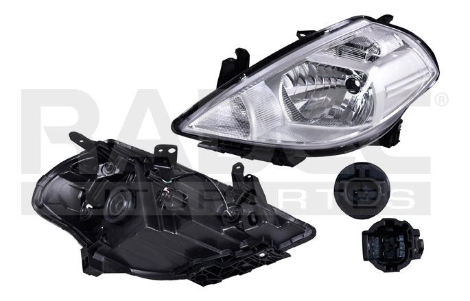 FARO NS TIIDA 07-18 MANUAL P/FOCO HALOGENO DEPO DER