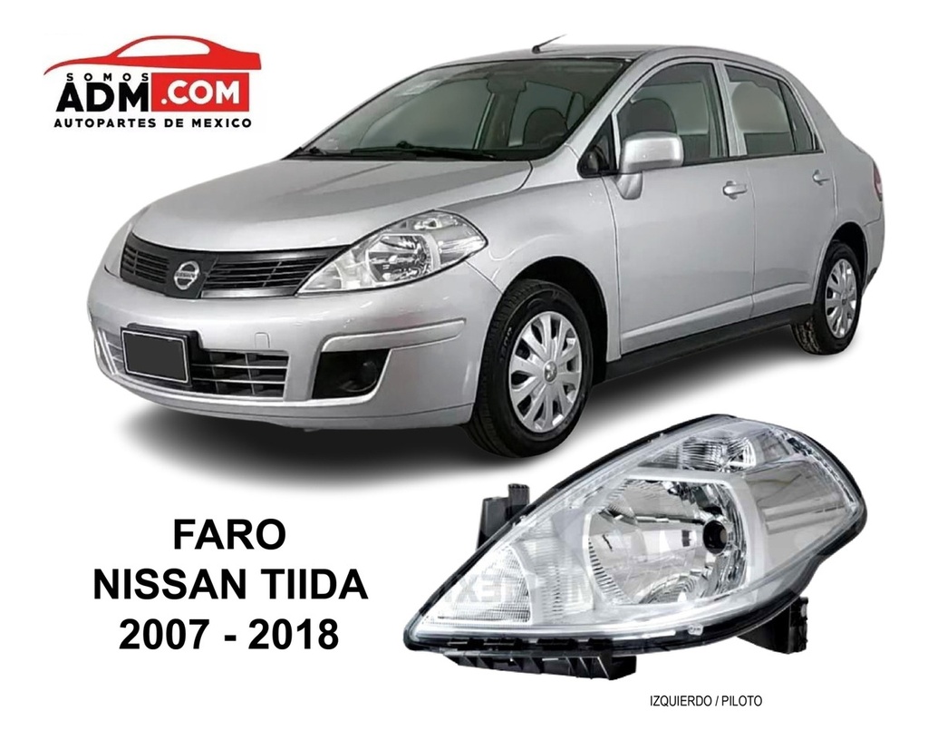 FARO NS TIIDA 07-18 MANUAL P/FOCO HALOGENO DEPO DER
