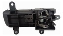 MANIJA INTERIOR NS MAXIMA 04-05  NEGRO/PLATA PLASTICO HUSHAN Izquierdo Delantera/Trasera  