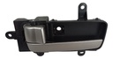 MANIJA INTERIOR NS MAXIMA 04-05  NEGRO/PLATA PLASTICO HUSHAN Izquierdo Delantera/Trasera  