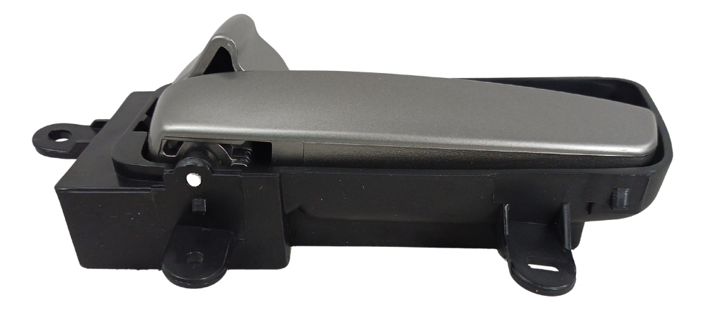 MANIJA INTERIOR NS MAXIMA 04-05  NEGRO/PLATA PLASTICO HUSHAN Izquierdo Delantera/Trasera  