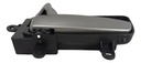 MANIJA INTERIOR NS MAXIMA 04-05  NEGRO/PLATA PLASTICO HUSHAN Izquierdo Delantera/Trasera  