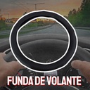 FUNDA DE VOLANTE BRONX PIEL NEGRO MEDIAN