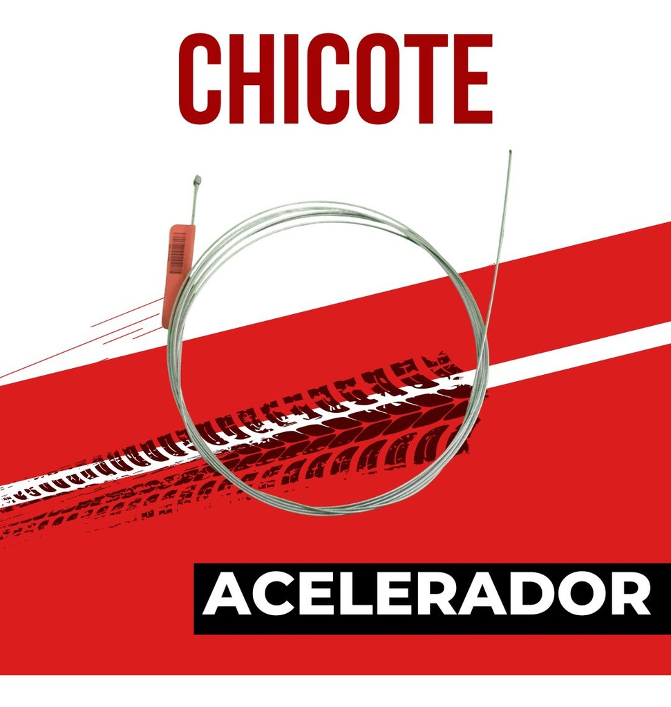 CHICOTE ACELERADOR 1*19-1.2 3000MM