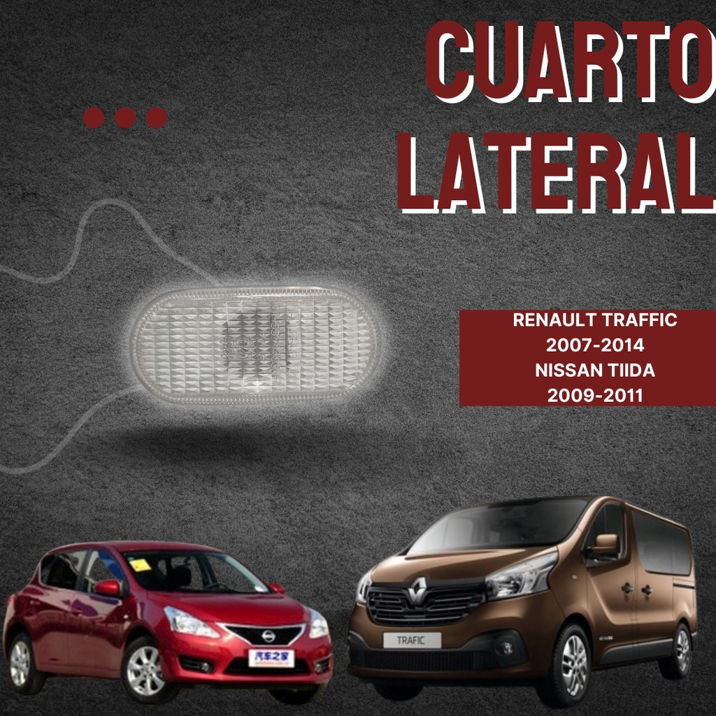 Cuarto Lateral Nissan Tiida 2009-2011 Depo Rn Traffic 07-14