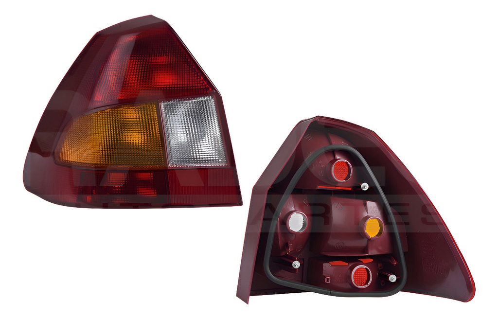 CALAVERA FD FIESTA/IKON 01-03 AMBAR/BLANCO/ROJO S/FOCO DEPO IZQ