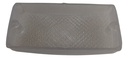 MICA PLAFON RECTANGULAR 15.5 X 7cm. BLANCO