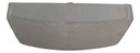 MICA PLAFON RECTANGULAR 15.5 X 7cm. BLANCO