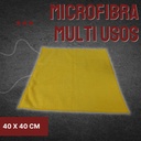 MICROFIBRA MULTI USOS BRONX 40 X 40 CM AMARILLA PZ