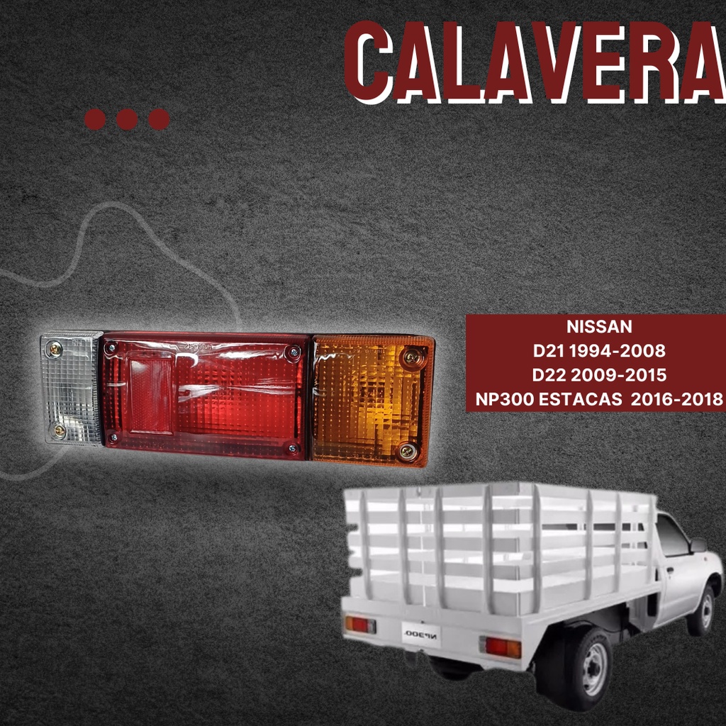 Calavera Nissan Np300 2016 2017 2018 Depo