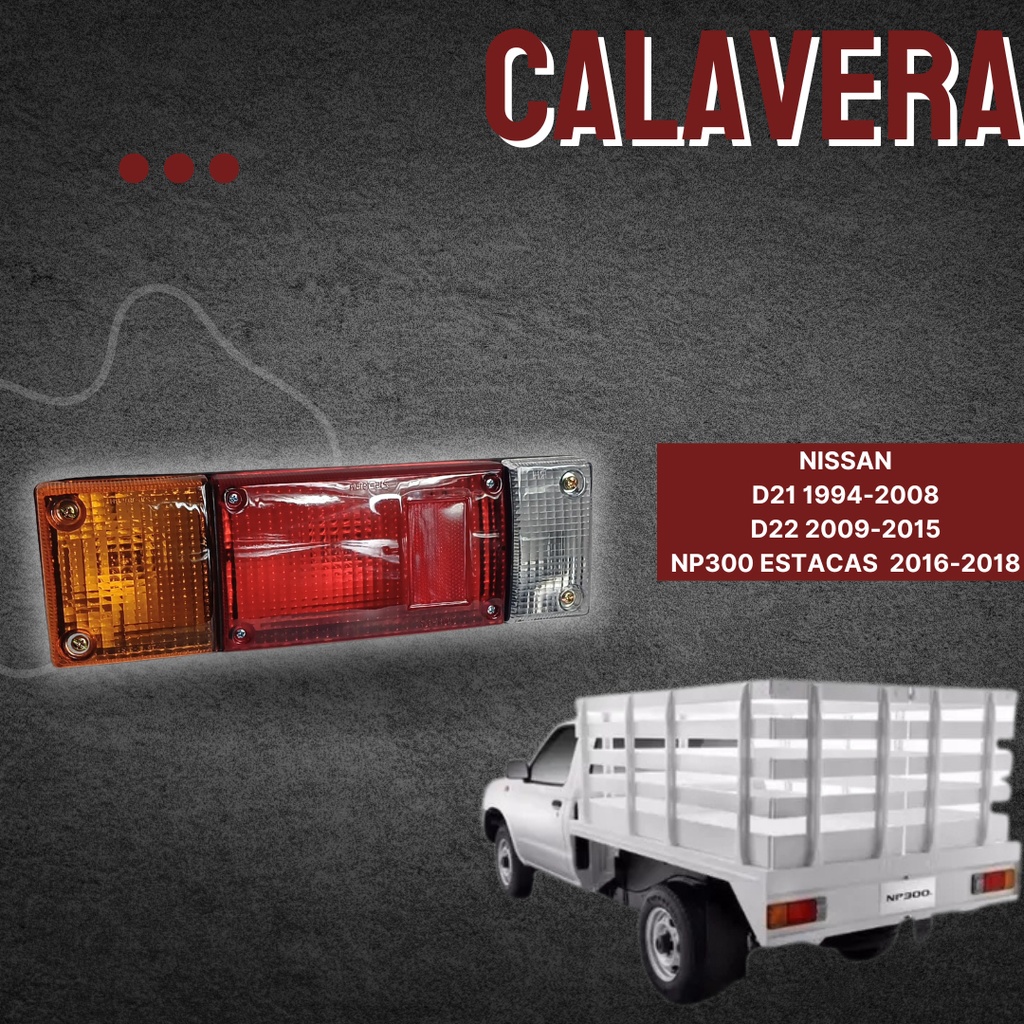 CALAVERA NS D21 94-08/D22 09-15/NP300 16-18 ESTACAS 5 PINES C/FOCO LUCID DEPO (U.T.P) IZQ