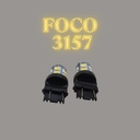 FOCO 3157 13 LEDS BLANCO T/MAZORCA CON ESTROBO