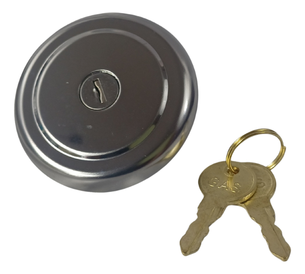 TAPON GASOLINA F3 GENERICO METALICO CROM