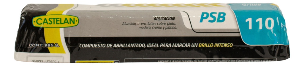 ABRILLANTADOR PIEDRA PULIR RINES Y ALUMINIO BLANCO 985G CASTELAN