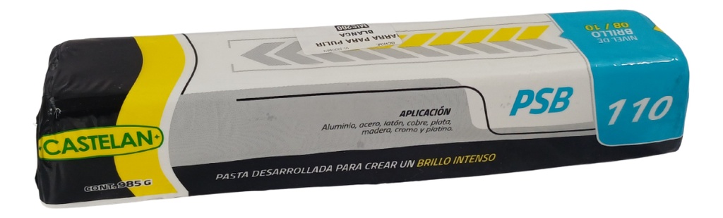ABRILLANTADOR PIEDRA PULIR RINES Y ALUMINIO BLANCO 985G CASTELAN