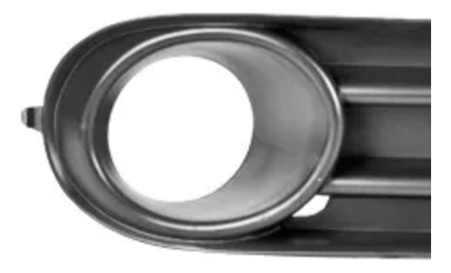 REJILLA FASCIA VW GOL 08-12 C/HOYO P/FARO DER