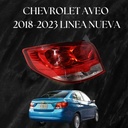 Calavera Cv Aveo 2018-2023 Linea Nueva Sin Foco Depo Derecho/pasajero Rojo