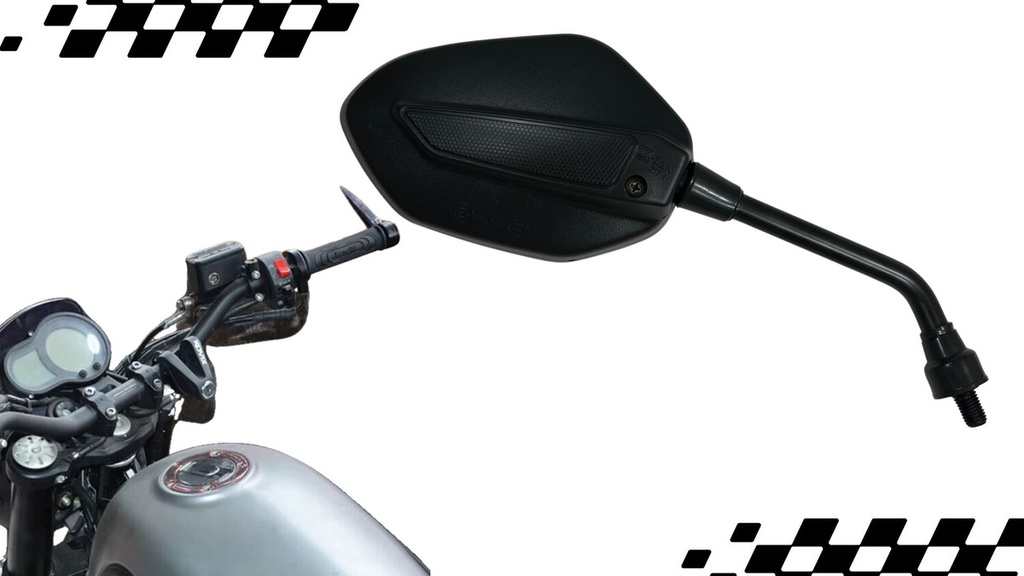 ESPEJO RETROVISOR MOTO ITALIKA DERECHO 125Z