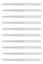 CINCHOS DE PLASTICO BLANCO 37CM X 4MM 10 PZAS