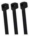 CINCHOS DE PLASTICO NEGRO 37CM X 4MM 10 PZAS