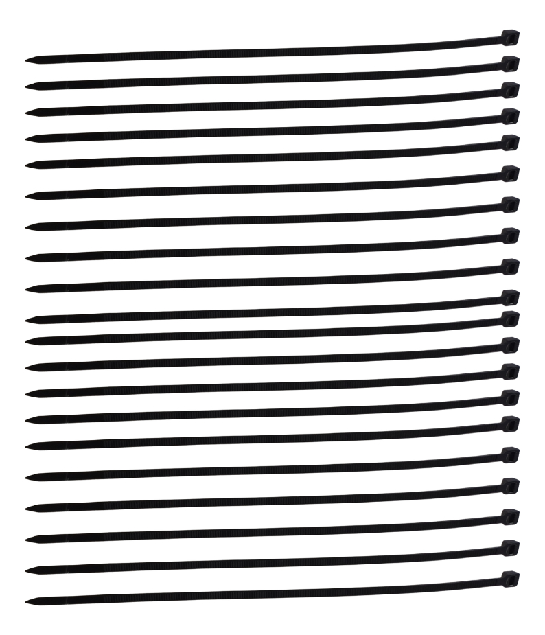 Cinchos De Plástico- 37x4mm Negro/100 Pzas