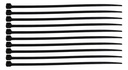 CINCHOS DE PLASTICO NEGRO 15CM X 4MM 10 PZAS