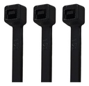 Cinchos Plásticos Negro 15cm X 4mm Negro/20 Pzas