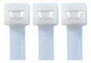 CINCHOS DE PLASTICO BLANCO 10CM X 3MM 50 PZAS