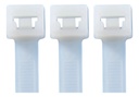 CINCHOS DE PLASTICO BLANCO 10CM X 3MM 100 PZAS