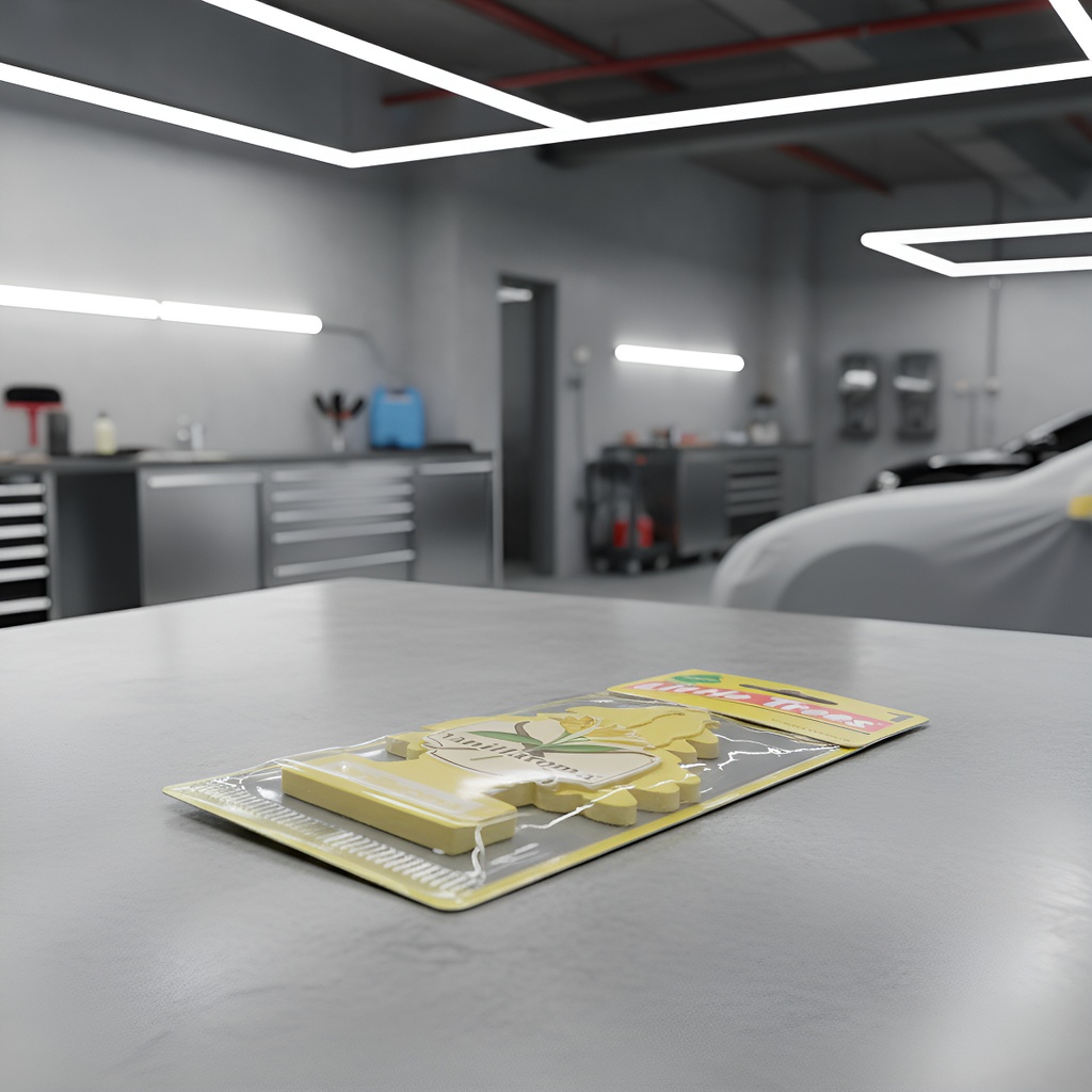 Aromatizante Pinito Tarjeta Aromatizante Little Trees Varios Amarillo Vainilla