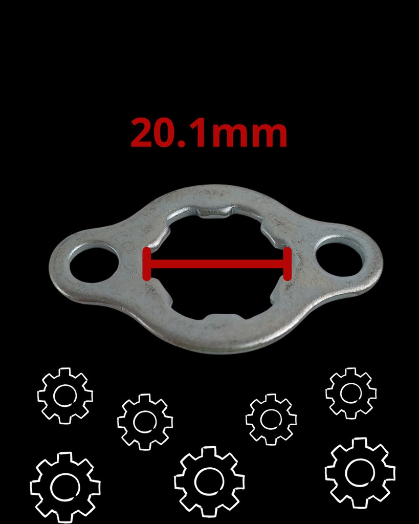 SEGURO ENGRANE DELANTERO FT125