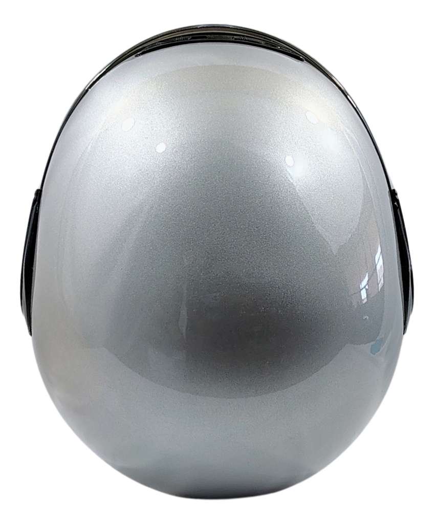 CASCO CERRADO PLATA M-L