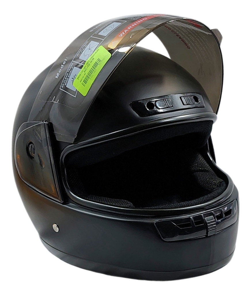 CASCO CERRADO PLATA M-L