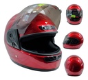 CASCO CERRADO PLATA M-L