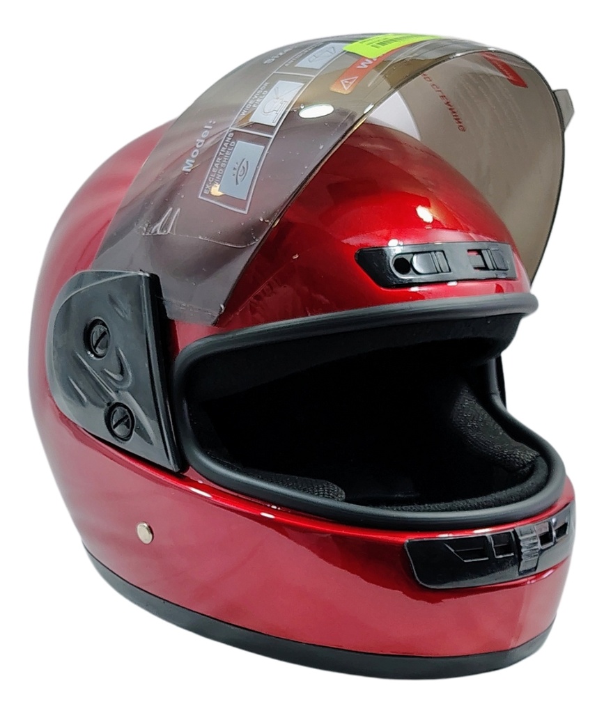 CASCO CERRADO PLATA M-L