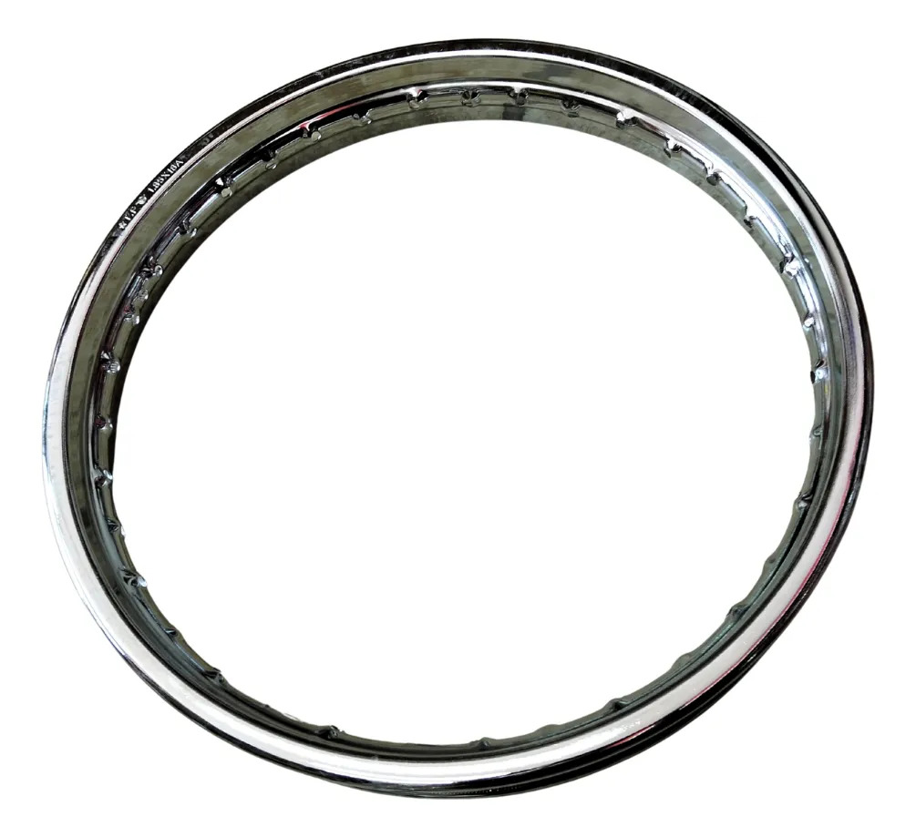 ARO DE RIN CROMADO ALTA RESISTENCIA 1.85 X 18 36H 9G