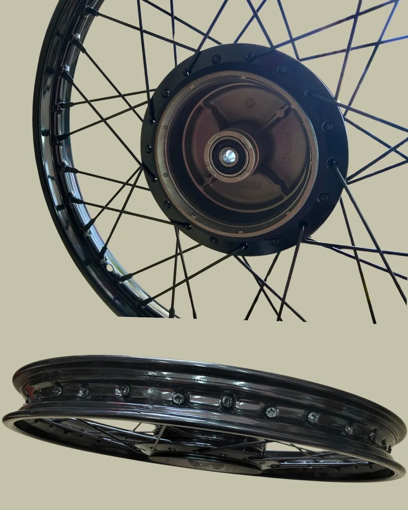 RIN DELANTERO 1.4 X 18 TAMBOR NEGRO 18" FT150G NEG