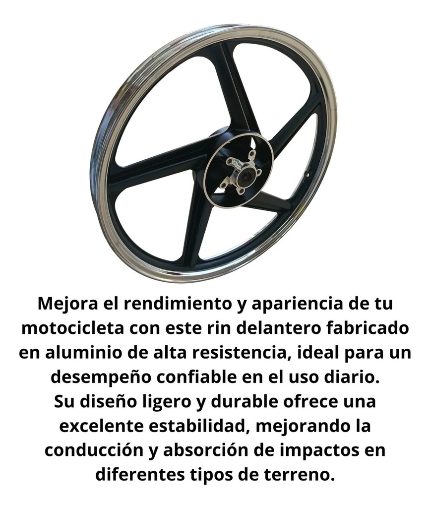 RIN DELANTERO ALUMINIO 1.4x18 FT150 TS