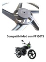 RIN DELANTERO ALUMINIO 1.4x18 FT150 TS