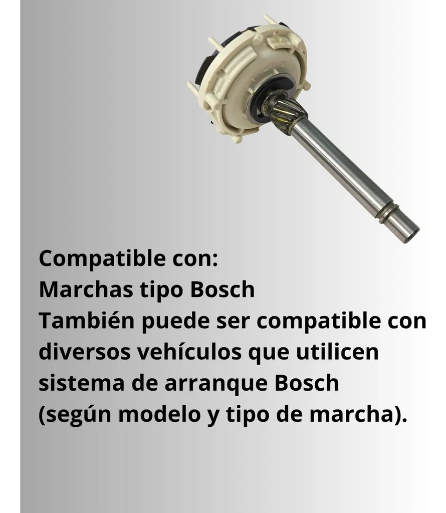 ENGRANE PLANETARIO MARCHA COMPLETO BOSCH