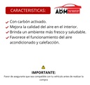 Filtro Cabina CR Patriot Compass 07-17 2.4L Journey 09-20 2.4L 3.5L 3.6L Carbon Activo Motorfil