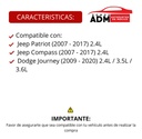Filtro Cabina CR Patriot Compass 07-17 2.4L Journey 09-20 2.4L 3.5L 3.6L Carbon Activo Motorfil